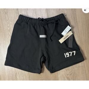 Fear of God Essentials sweatshorts, "Iron," size medium